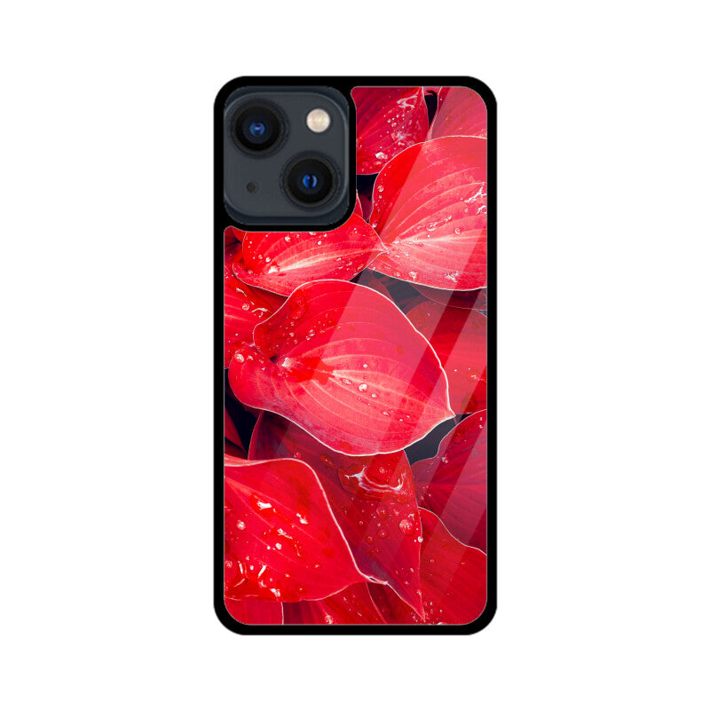 Crimson Dew | Glass iPhone Case