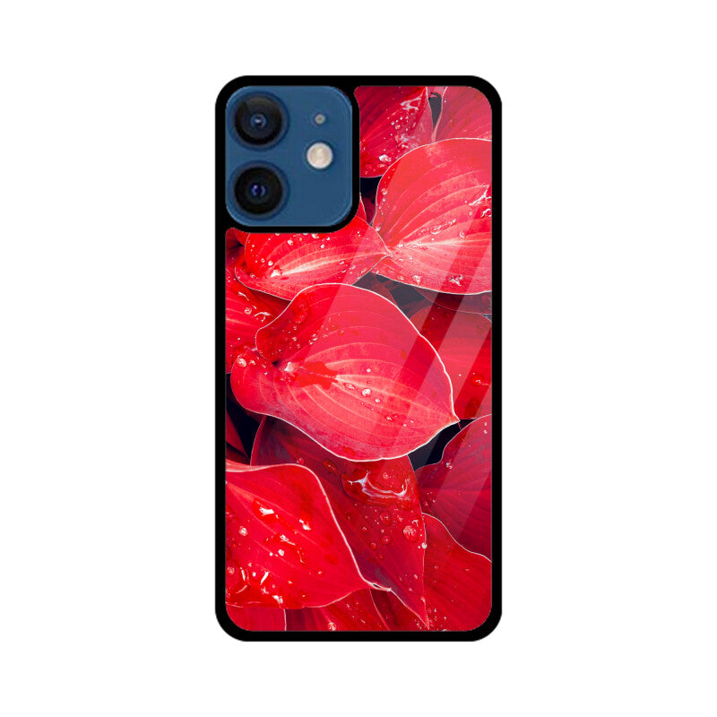 Crimson Dew | Glass iPhone Case