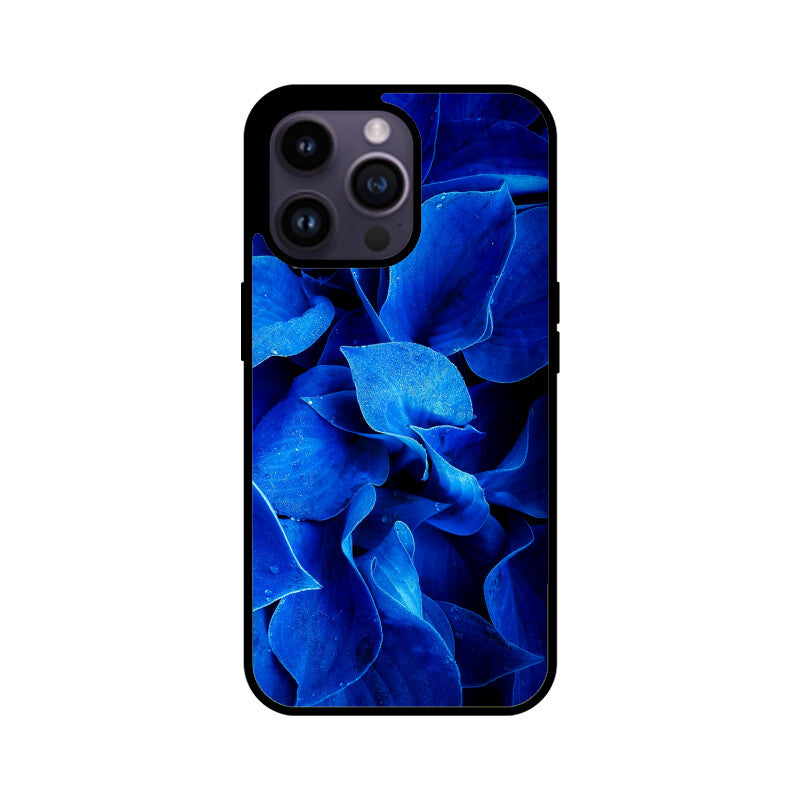 Azure Droplets | Glass iPhone Case