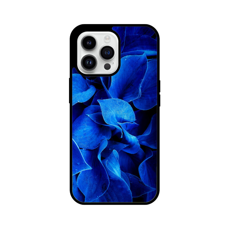 Azure Droplets | Glass iPhone Case