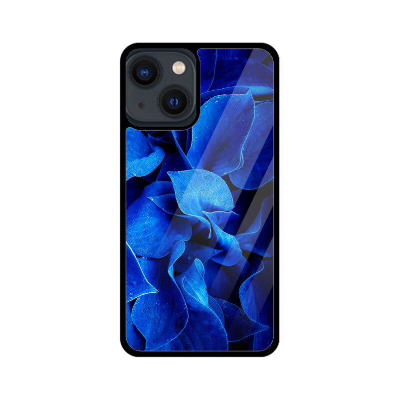 Azure Droplets | Glass iPhone Case