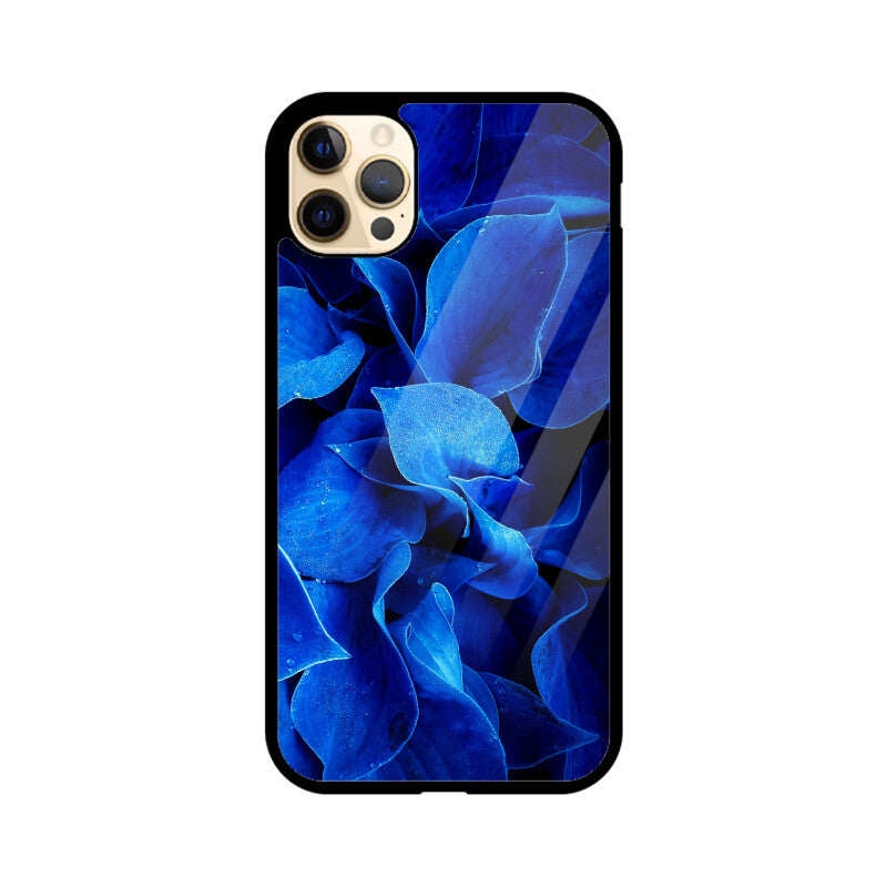 Azure Droplets | Glass iPhone Case
