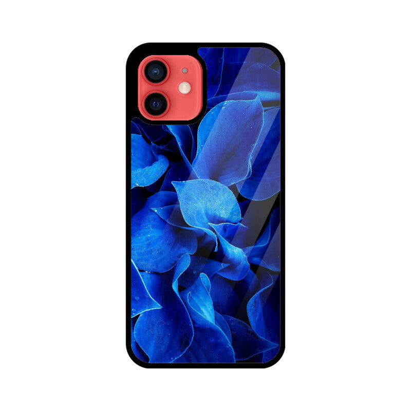 Azure Droplets | Glass iPhone Case