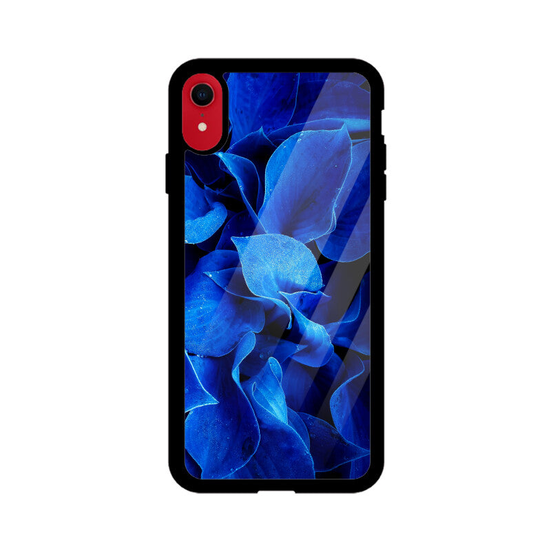 Azure Droplets | Glass iPhone Case