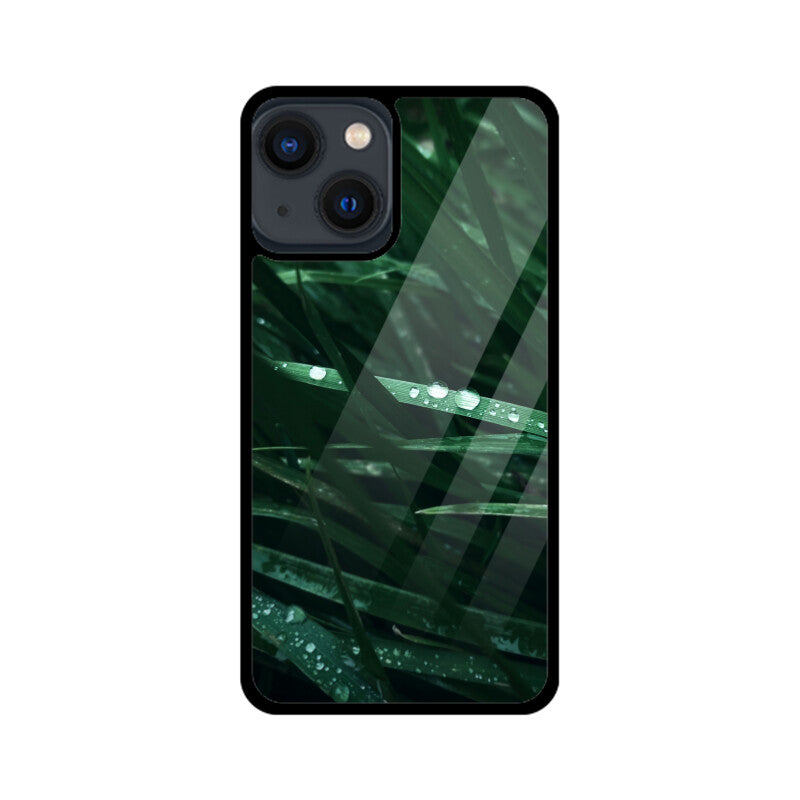 Dew-Kissed Green | Glass iPhone Case