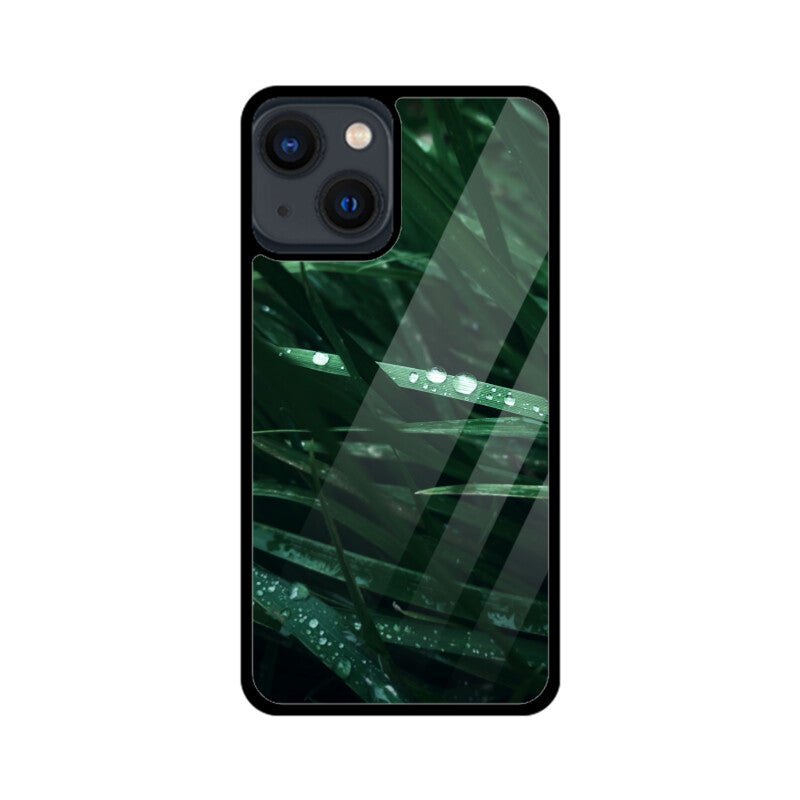 Dew-Kissed Green | Glass iPhone Case