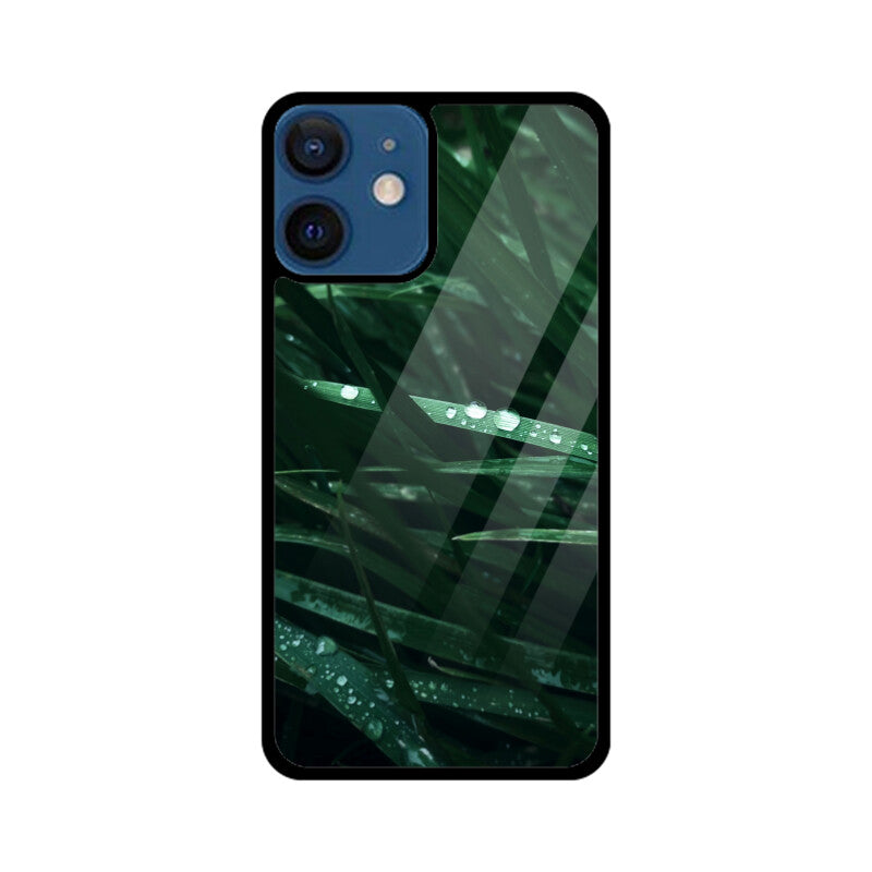 Dew-Kissed Green | Glass iPhone Case