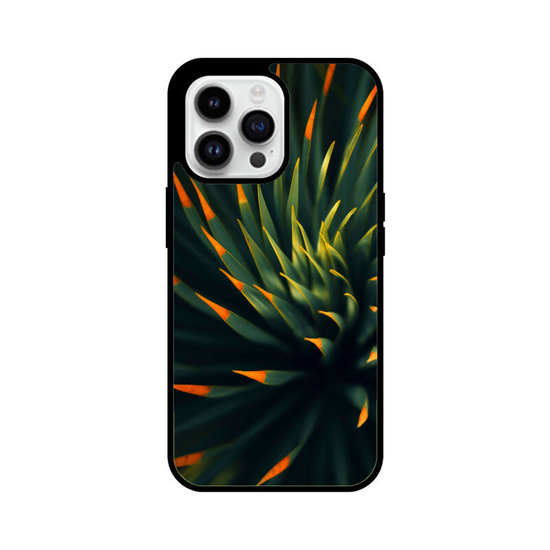 Spiked Radiance | Glass iPhone Case