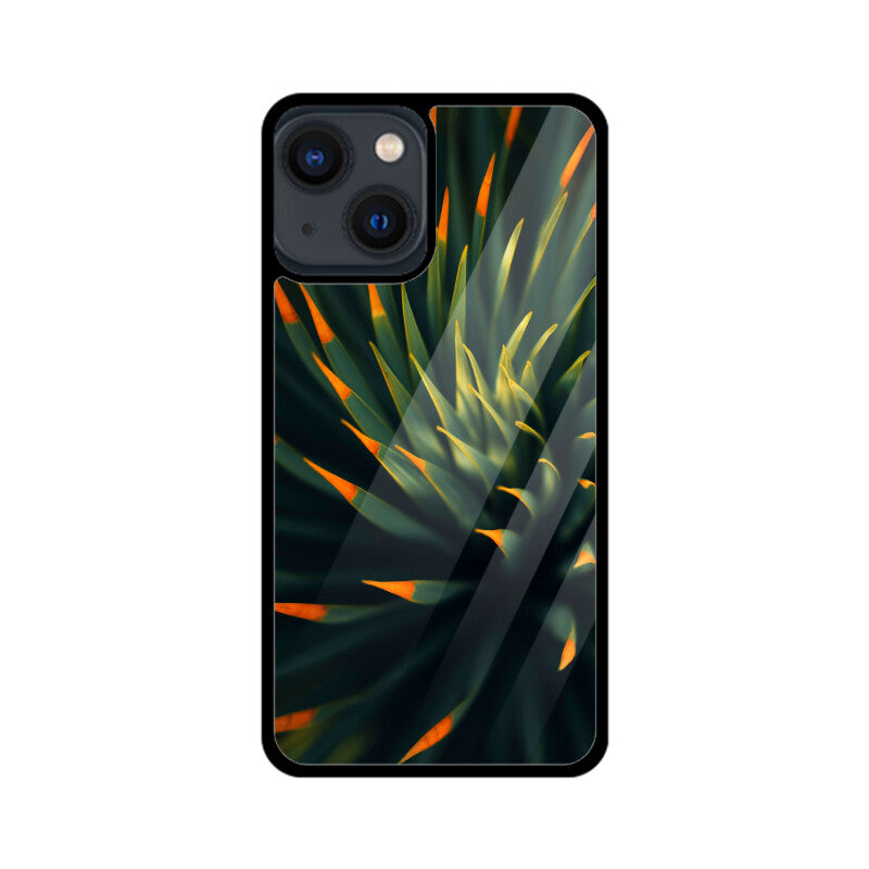 Spiked Radiance | Glass iPhone Case