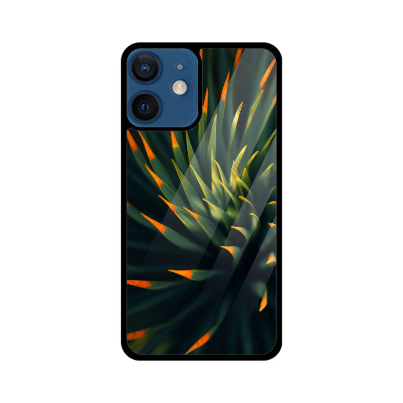 Spiked Radiance | Glass iPhone Case
