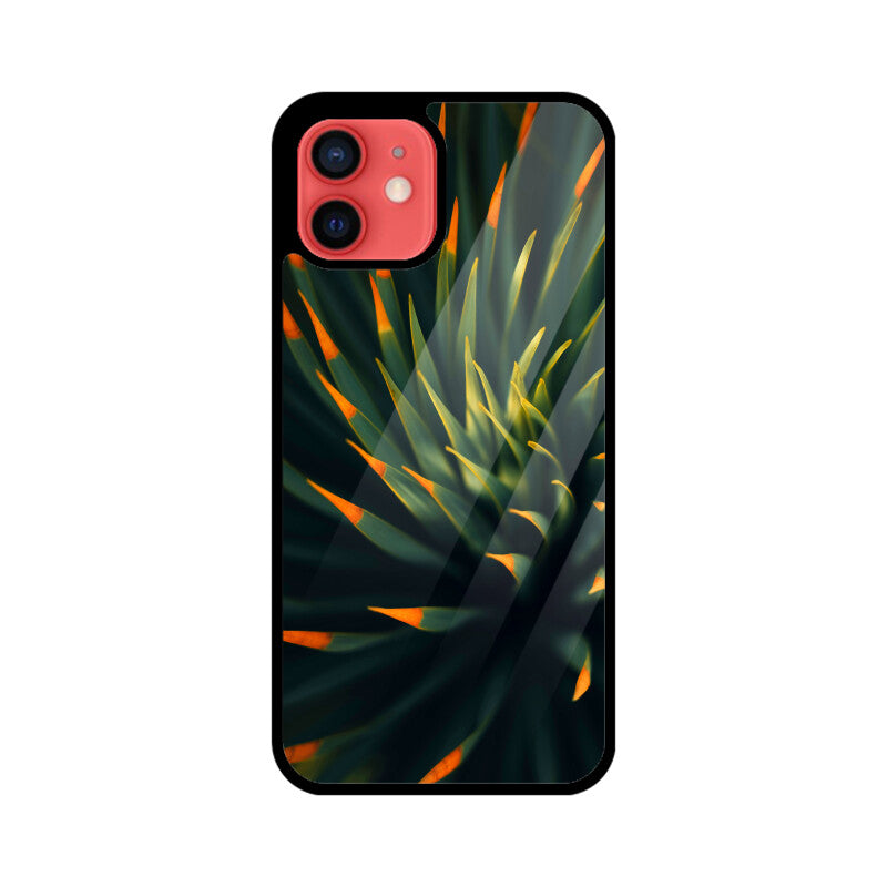 Spiked Radiance | Glass iPhone Case