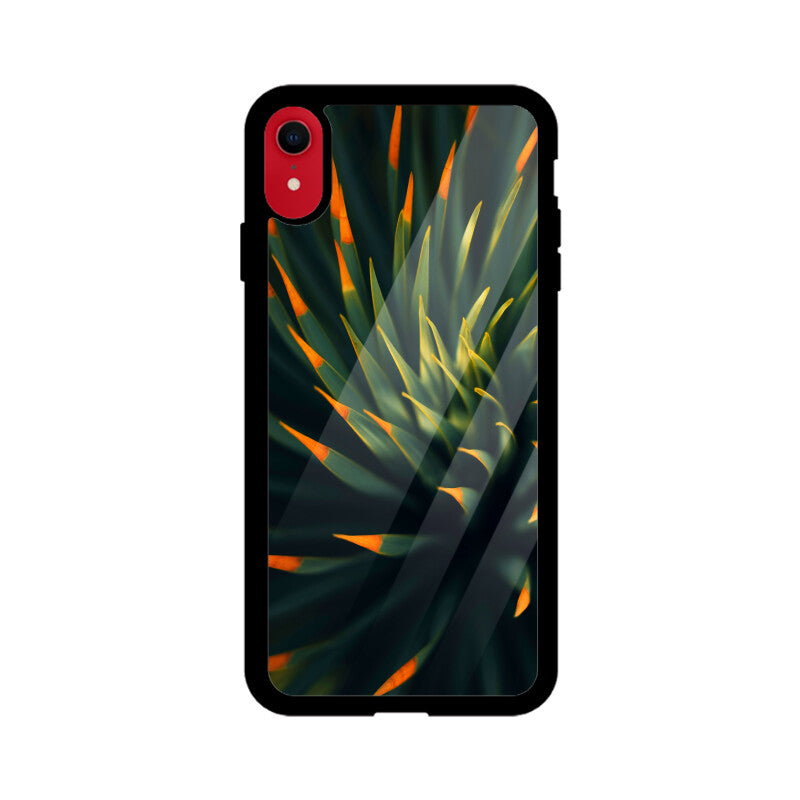 Spiked Radiance | Glass iPhone Case