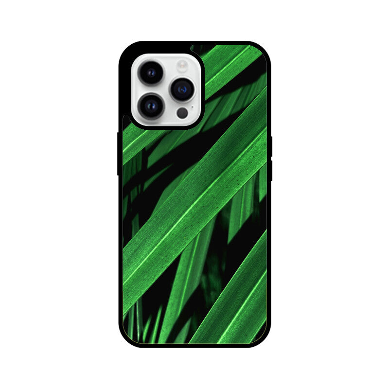 Foliage Framework | Glass iPhone Case
