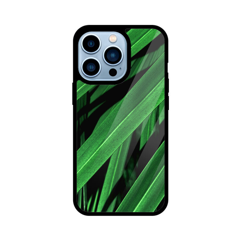 Foliage Framework | Glass iPhone Case