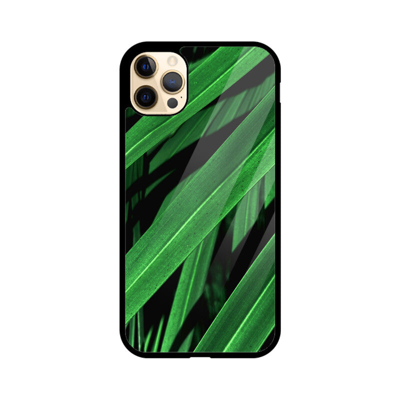Foliage Framework | Glass iPhone Case