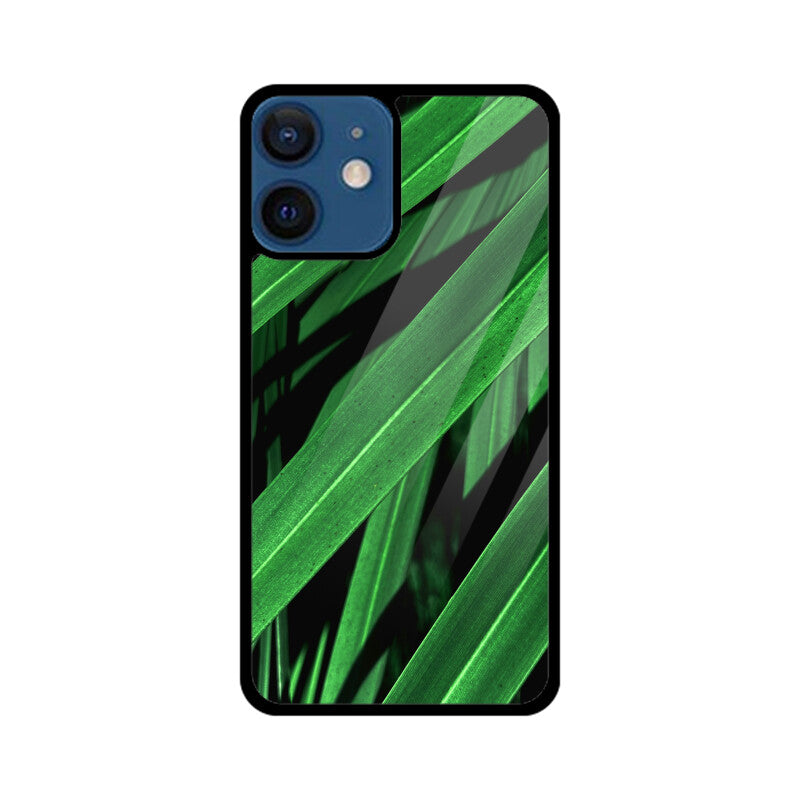 Foliage Framework | Glass iPhone Case
