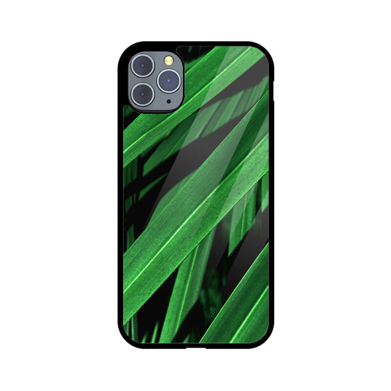 Foliage Framework | Glass iPhone Case