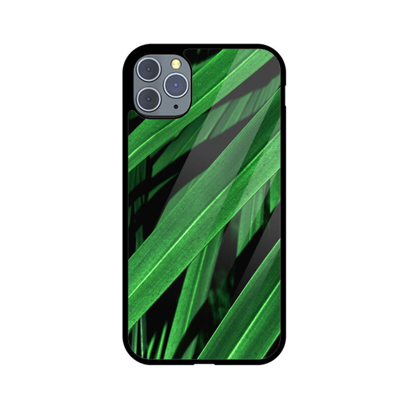 Foliage Framework | Glass iPhone Case