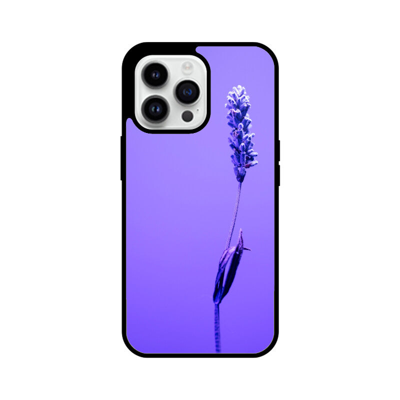 Lavender Solitude | Glass iPhone Case