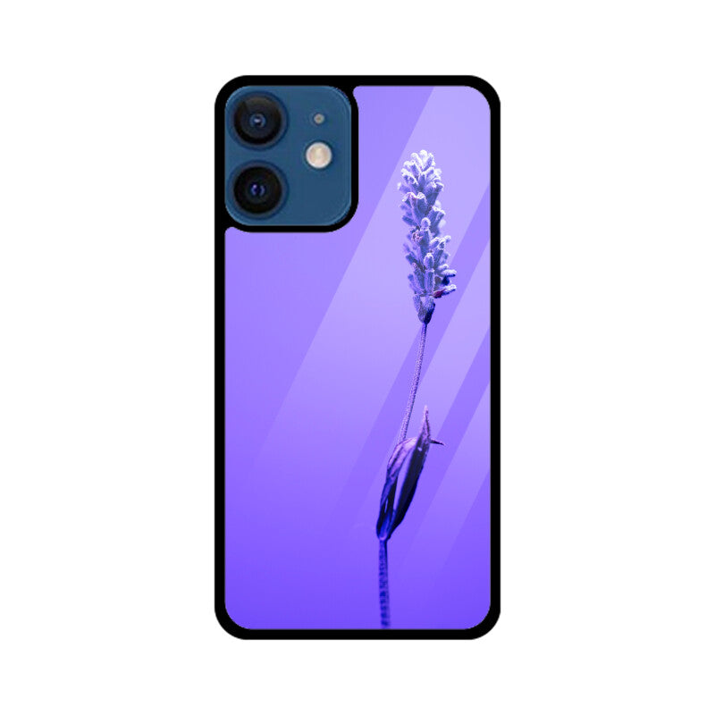 Lavender Solitude | Glass iPhone Case