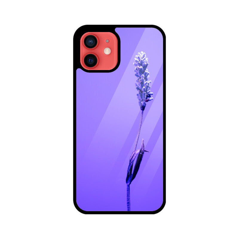 Lavender Solitude | Glass iPhone Case
