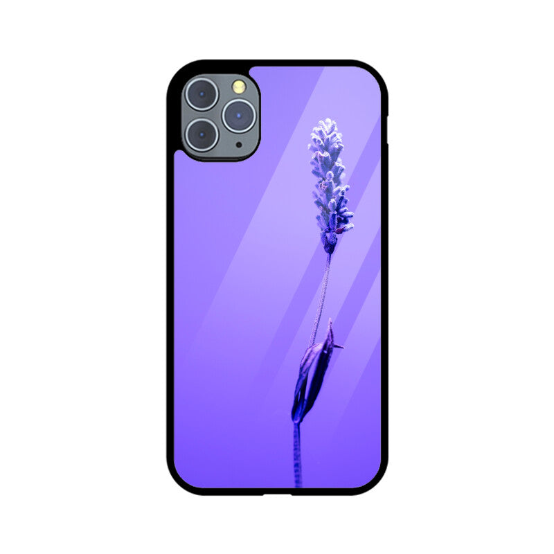 Lavender Solitude | Glass iPhone Case