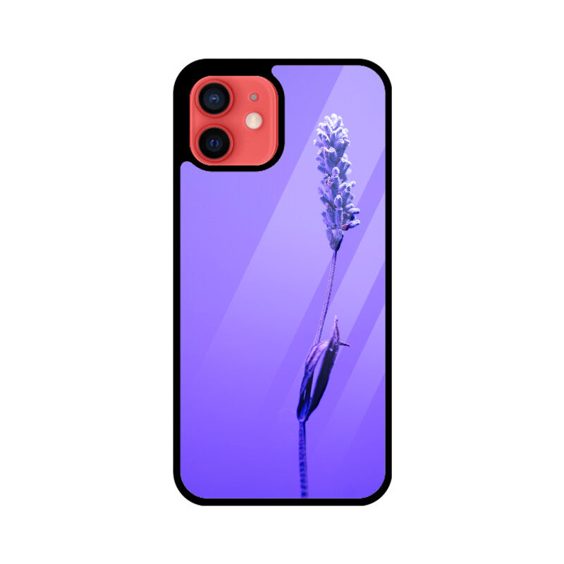 Lavender Solitude | Glass iPhone Case