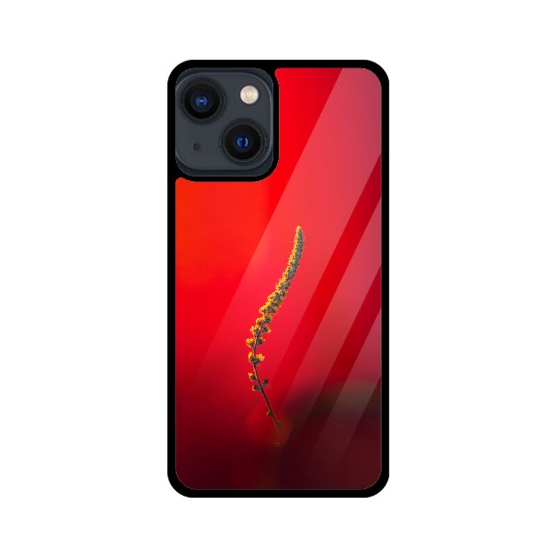 Golden Sprout | Glass iPhone Case