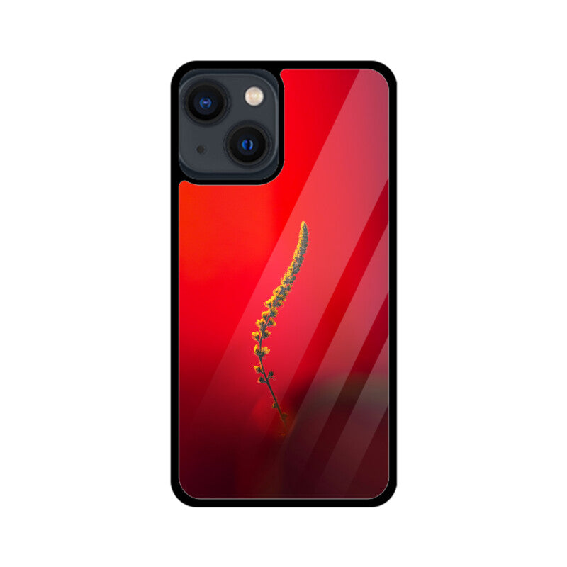 Golden Sprout | Glass iPhone Case