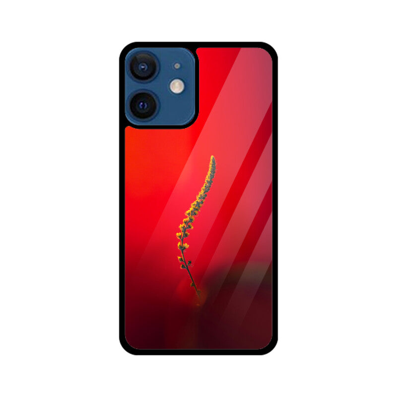 Golden Sprout | Glass iPhone Case