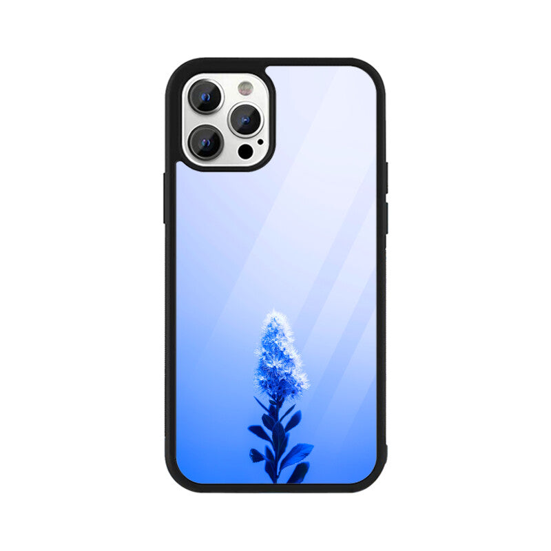 Frosted Bloom | Glass iPhone Case