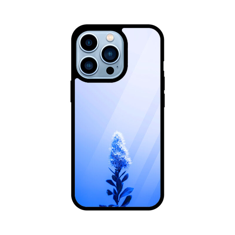 Frosted Bloom | Glass iPhone Case