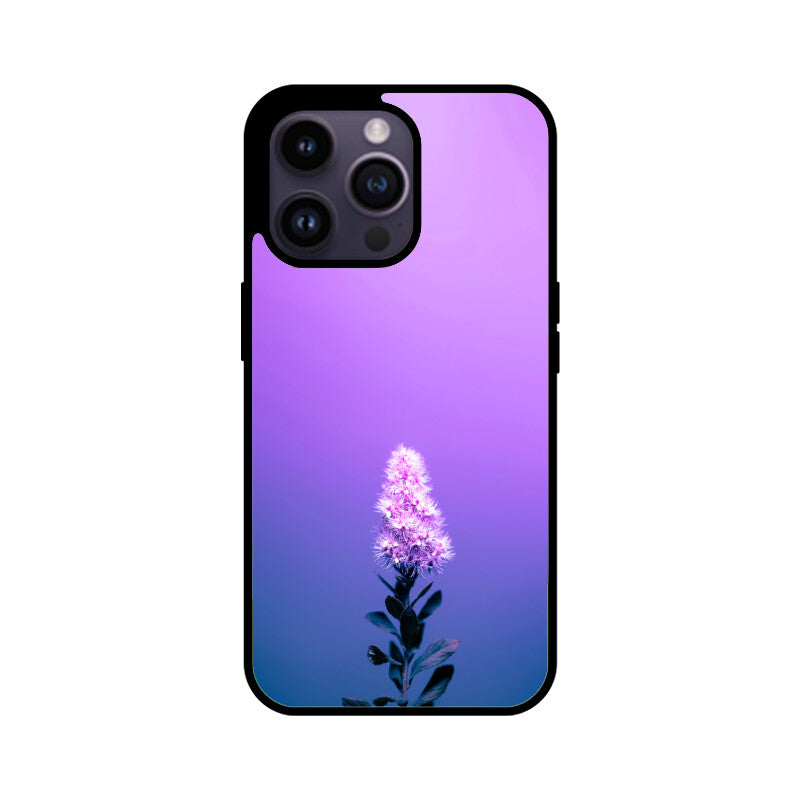 Violet Frost | Glass iPhone Case