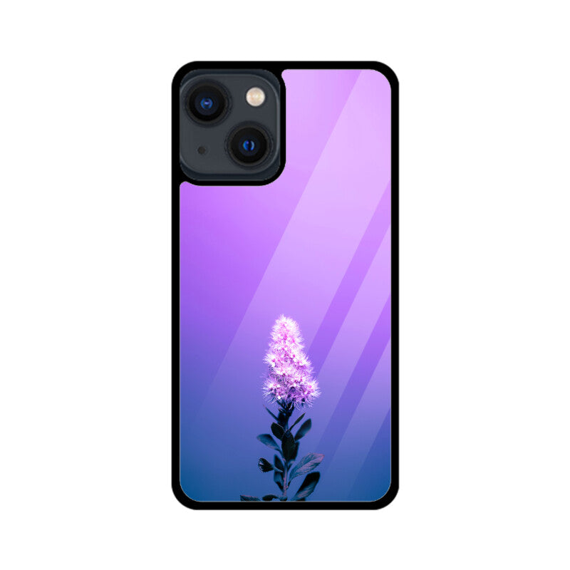 Violet Frost | Glass iPhone Case