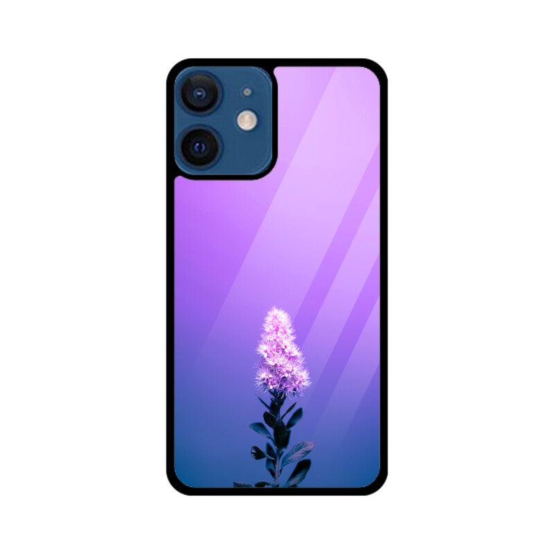 Violet Frost | Glass iPhone Case