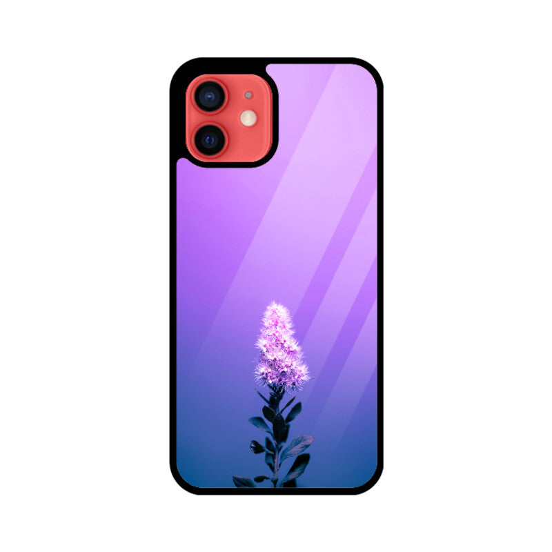 Violet Frost | Glass iPhone Case