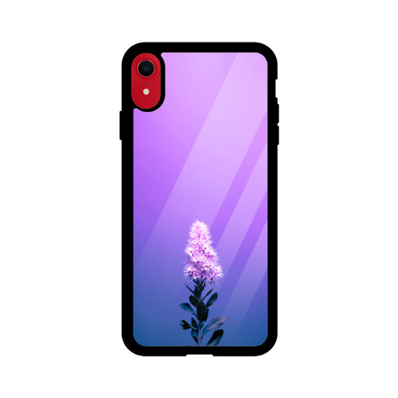 Violet Frost | Glass iPhone Case