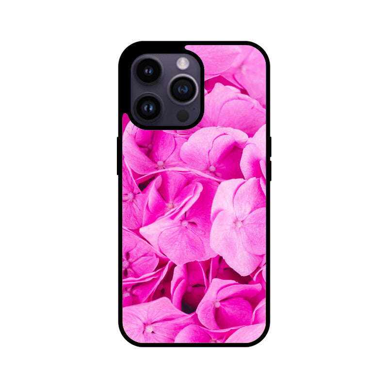 Hydrangea Harmony | Glass iPhone Case