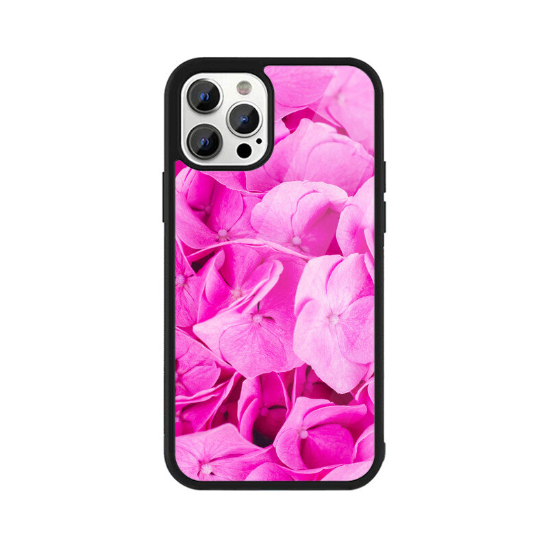 Hydrangea Harmony | Glass iPhone Case