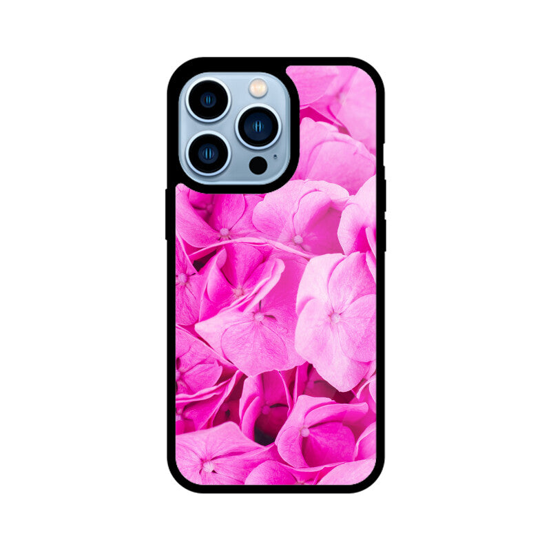Hydrangea Harmony | Glass iPhone Case