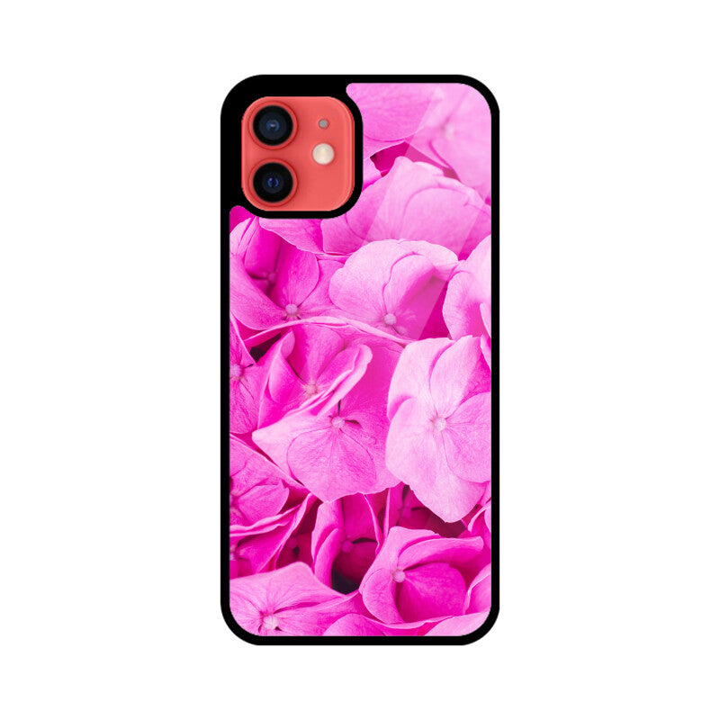 Hydrangea Harmony | Glass iPhone Case