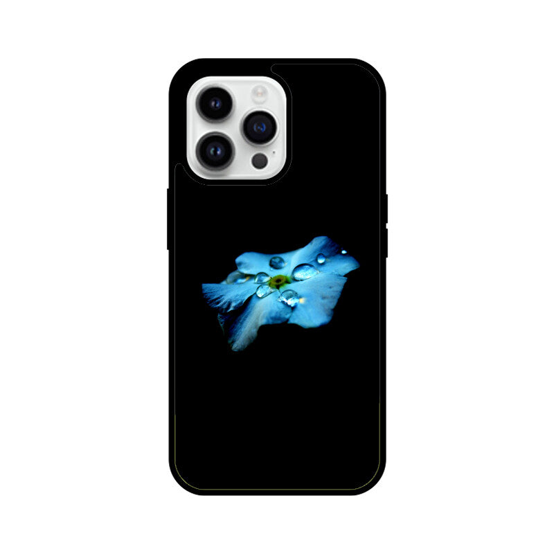 Indigo Rain | Glass iPhone Case