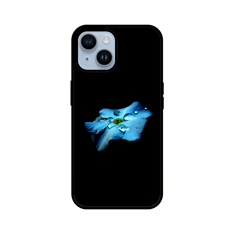 Indigo Rain | Glass iPhone Case