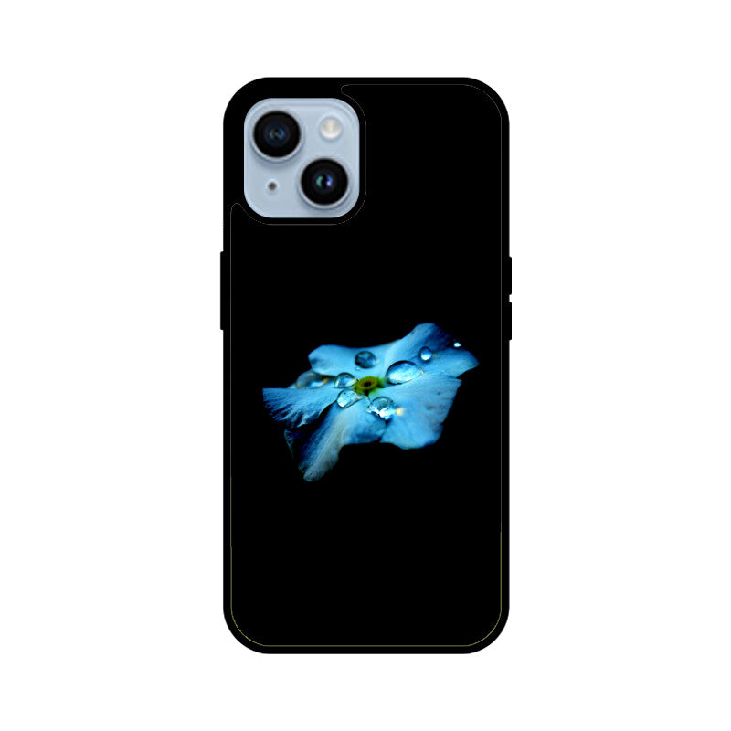 Indigo Rain | Glass iPhone Case