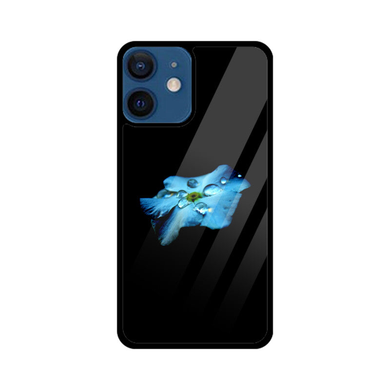 Indigo Rain | Glass iPhone Case