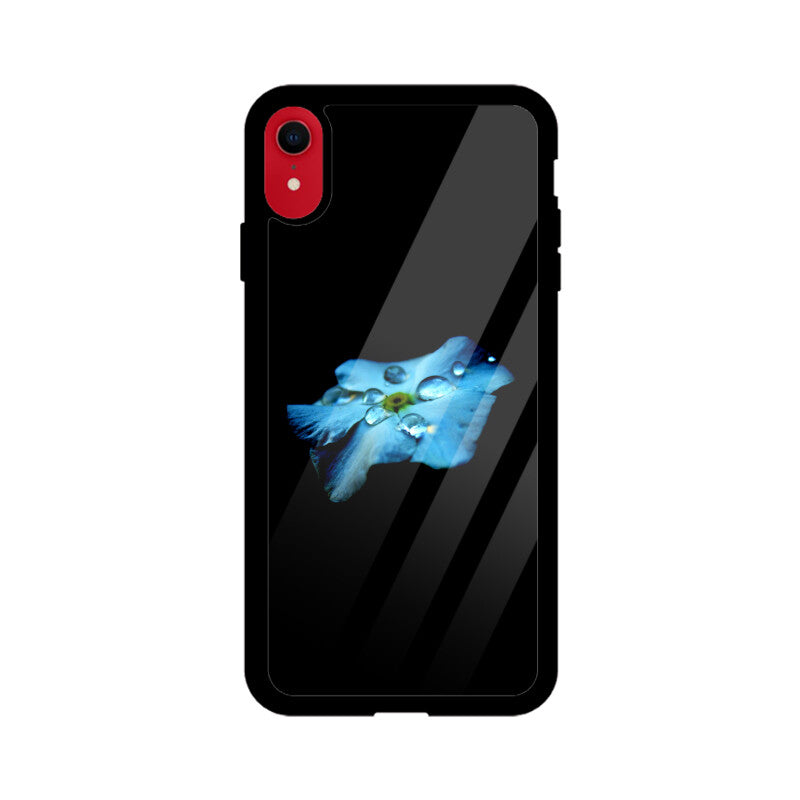 Indigo Rain | Glass iPhone Case