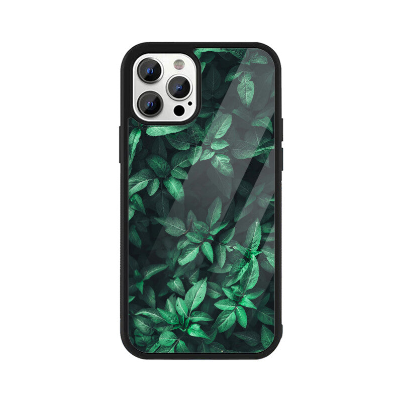 Verdant Veil | Glass iPhone Case