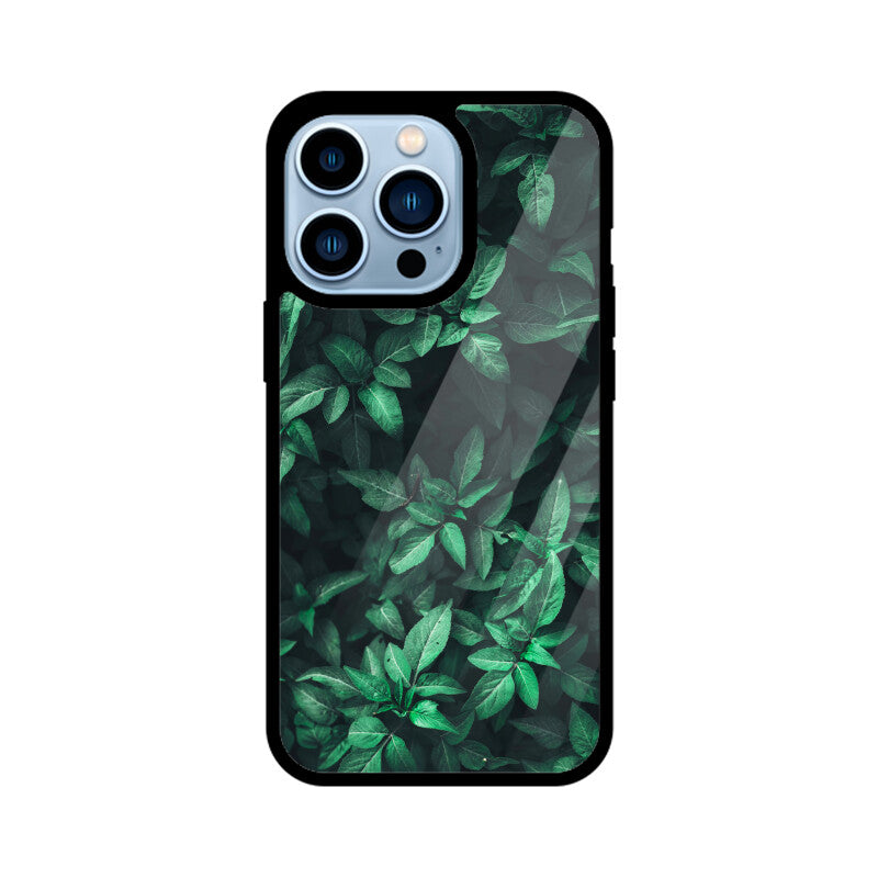 Verdant Veil | Glass iPhone Case