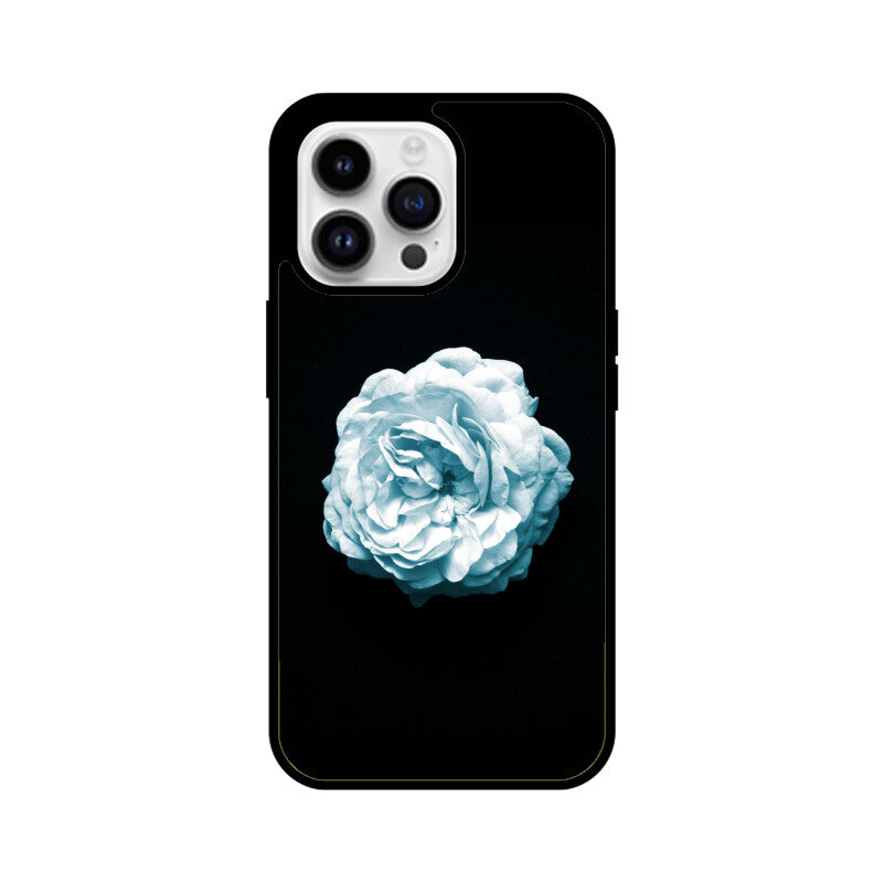 Moonlit Rose Mirage | Glass iPhone Case