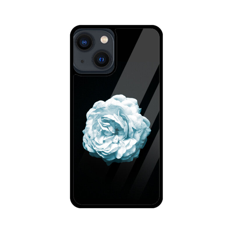 Moonlit Rose Mirage | Glass iPhone Case